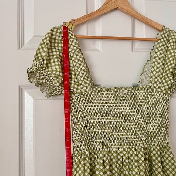 Gingham Maxi Dress - Picture 8 of 12